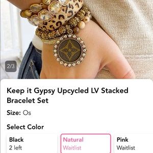 Designer inspired bracelet set